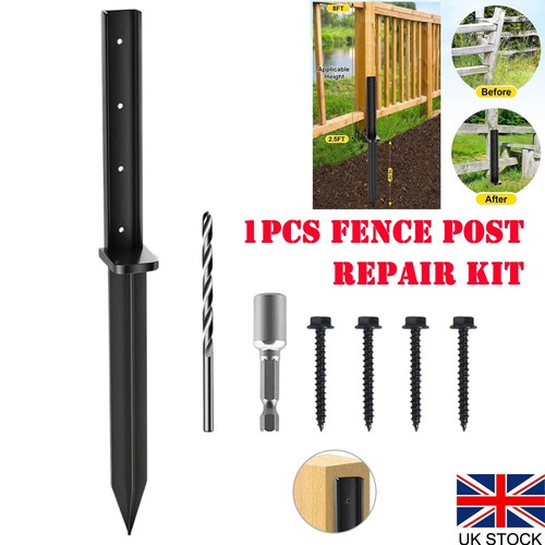 Fence post anchor repair kits - fence,