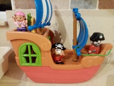 KIDS TOY PIRATE SHIP with