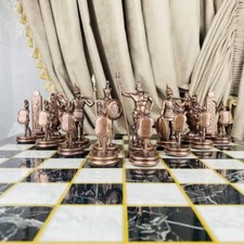 Chess Set w Board Handmade