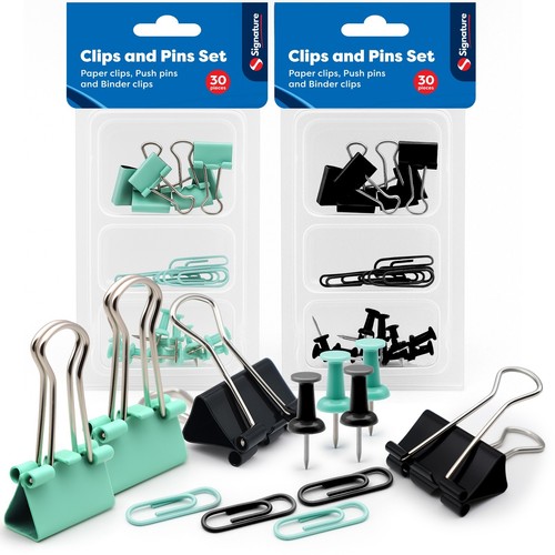 Assorted paper clips - 60-90,