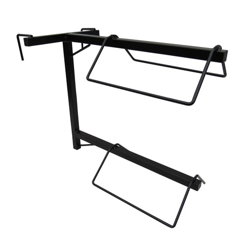 Hanging double saddle rack - saddle,