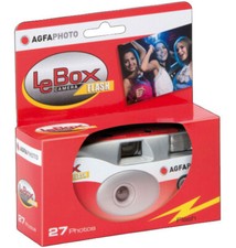 AgfaPhoto LeBox 400 Disposable Camera with Flash (27 Exposures)