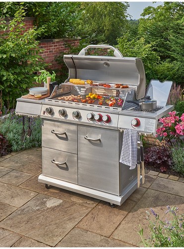 Uniflame burner gas grill - gas,