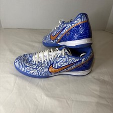 Men's Nike Zoom Mercurial Vapor 15 Academy CR7IC Azulejo Blue SoccerShoes Sz 8.5