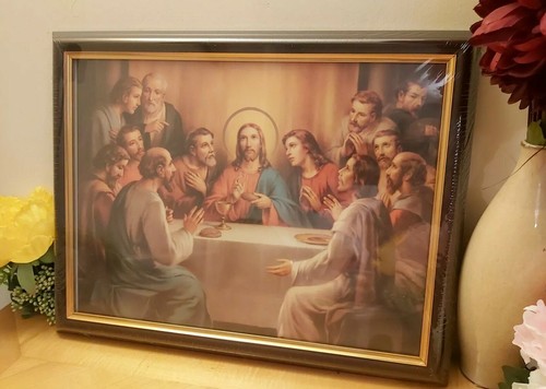 The last supper framed - "the,