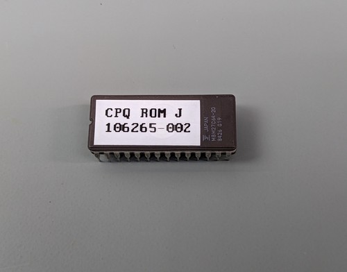 Compaq portable deskpro rom - compaq, /