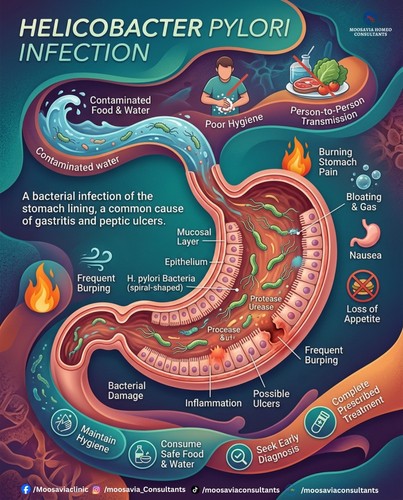 Helicobacter pylori infection - helicobacter,