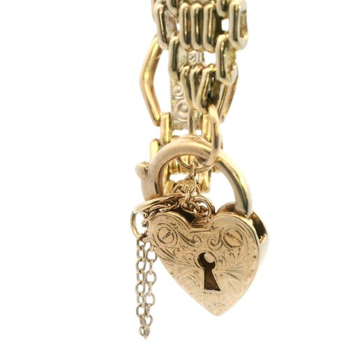 Sublime 9ct yellow gold gate - 9ct,