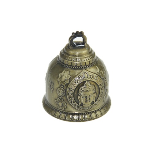 Antique brass wall bell - brass, school