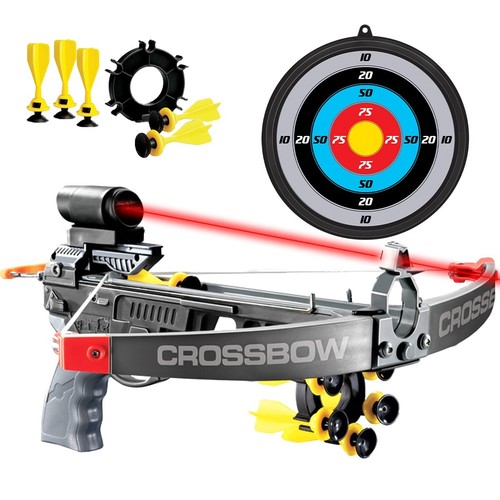 Kids play crossbow - kids,