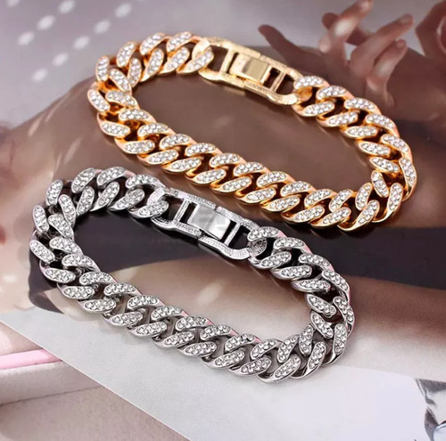 Iced cuban link - iced, cubic