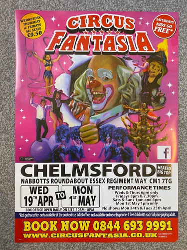 Circus fantasia poster 2023 - fantasia,