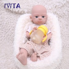 IVITA 19inch Solid Silicone Reborn Baby Boy Newborn Cute Doll Kid Xmas Gift