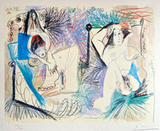 Pablo Picasso Lithograph COA