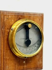 Cassen & Plath Nautical Clinometer – 100% Original Vintage Ship Instrument Brass