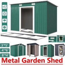 Metal Garden Shed 6 X 4, 8 X
