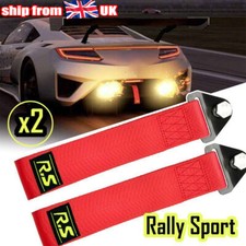 2X Racing Car Tow Strap Set