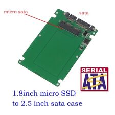 1.8" Micro SATA SSD HDD to