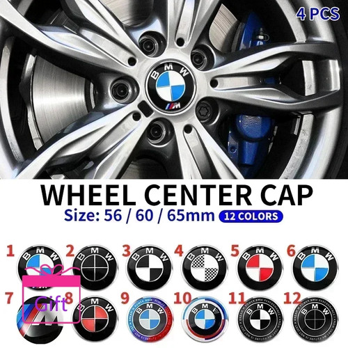 4pcs 56mm 60mm 65mm - 4pcs, emblem