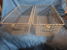 Vtg Lyon Metal Wire Gym Locker