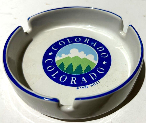 Vintage 19986 colorado ashtray - 19986,