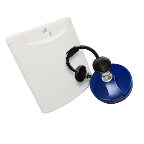 Locking fresh water inlet - fresh,