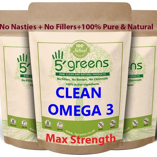 Omega vegan 650mg capsules - 3,