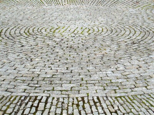 Photo 6x4 granite sett - sett, paving