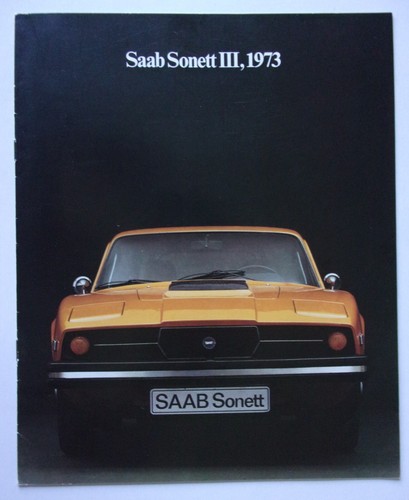 Saab sonett iii orig 1973 - sonett,
