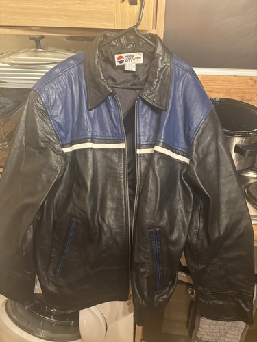 Pepsi leather jacket - jacket,