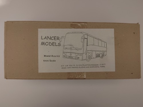 Resin model bus kit volvo - kit,