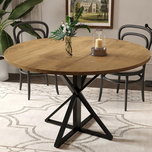 Round dining table - dining, inch