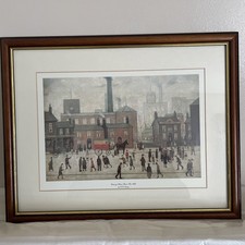 L S Lowry Print coming Home