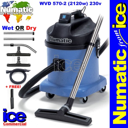 Numatic wvd570 wet dry twin - wvd570-2, wet/dry