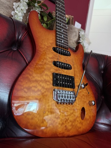 Ibanez sa160qm electric guitar - electric,