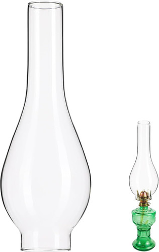 Clear kerosene lamp shade - kerosene,