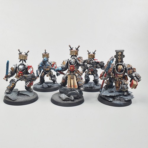 Grey knights paladins - grey, x5