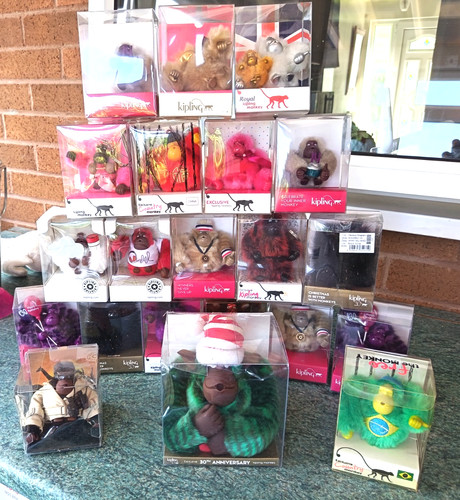 Lot rare kipling monkey - lot,