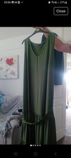 Sage Green Evening Dress Size