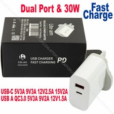 Dual Port PD Plug Adapter 30W