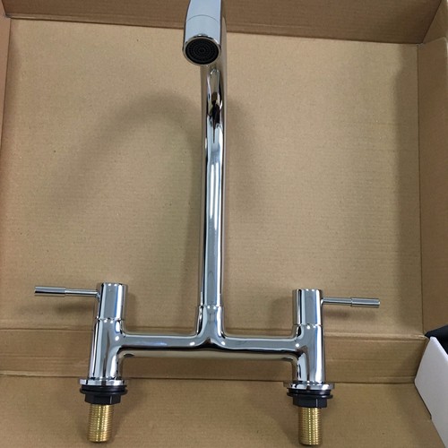 Dual lever kitchen sink deck - dual,