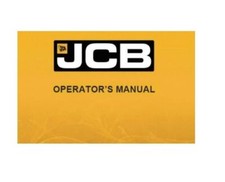 Operator’s Manual For JCB