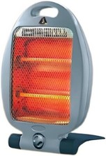 Halogen Heater 2 Bar Electric Heater with Adjustable 800W Heat Settings