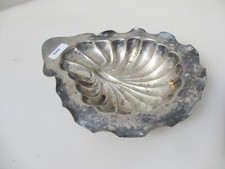 Vintage Soap Dish Holder Pot Silver Plated ESPN Shell Antique Sugar Old Dish