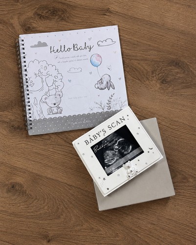 Baby memory book - &, scan