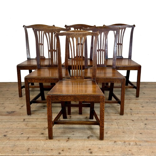 Antique set seven - set, wheelback