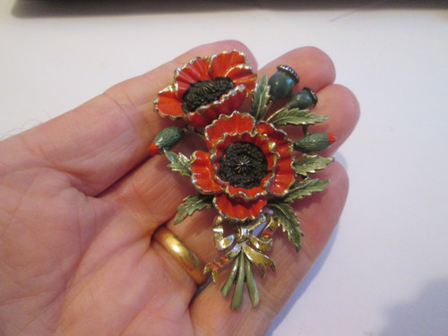 Vintage exquisite poppies - exquisite,