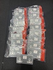 MK Metal Clad Double Socket