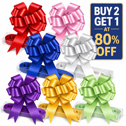 Pull bows gift ribbon large - pull,