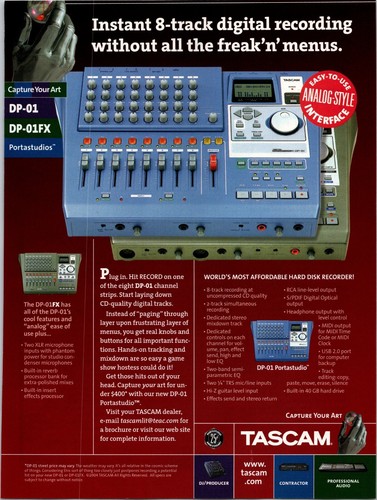 Tascam track digital - tascam,